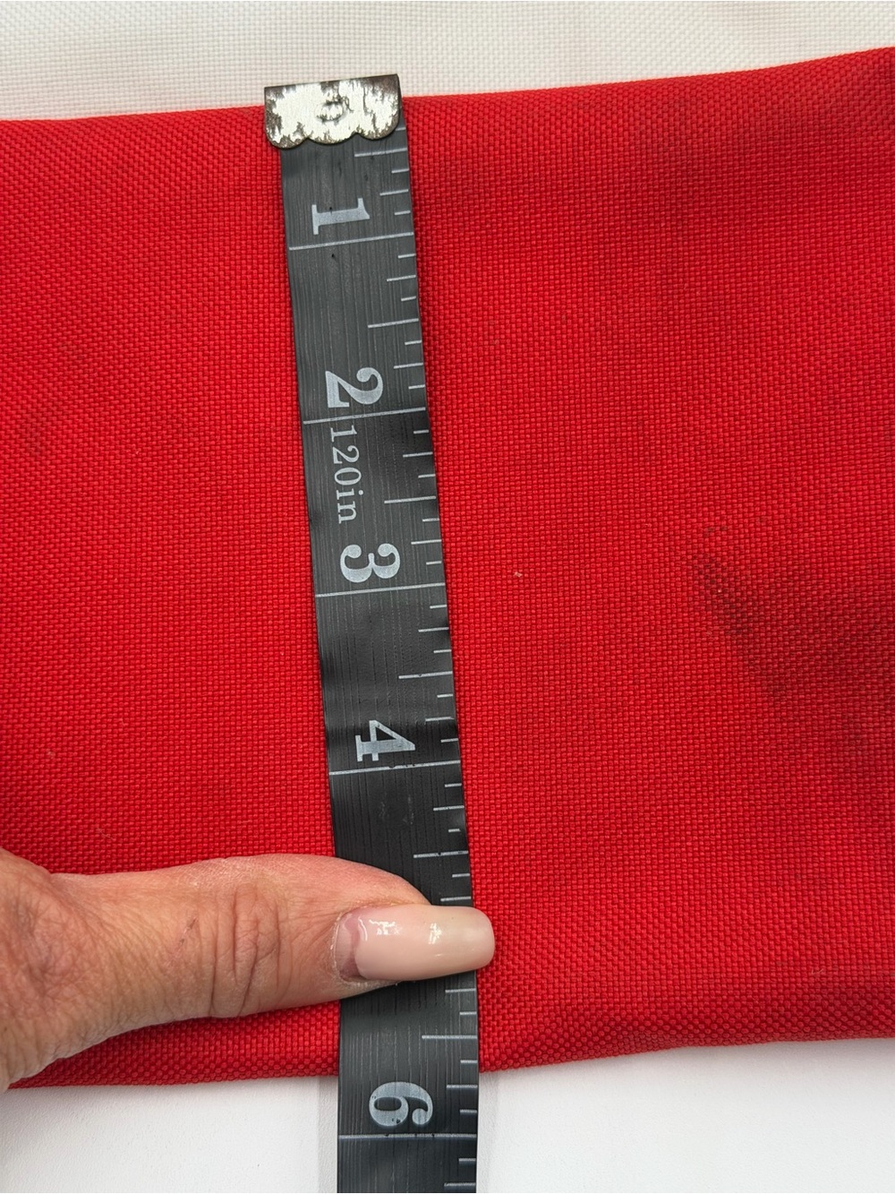 Vintage Lancôme Red White Reversible Beach Tote Bag With Pouch - Picture 6 of 8